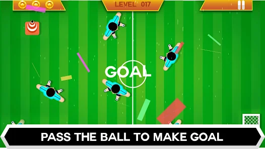 Tricky Goal⚽ - Physics Footbal Screenshot 1